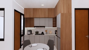 Kitchen Minimalist Japandi [Project 2]
