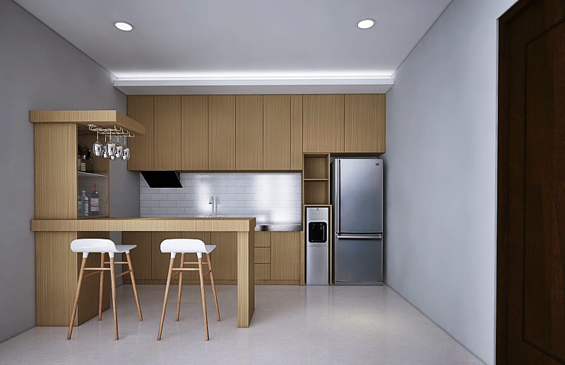 KITCHENSET MINI BAR MINIMALIS