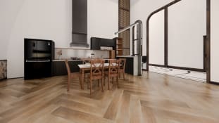 Kitchen And Dining Area Neo CLassic