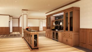 Pantry And Dining Area Neo Classic