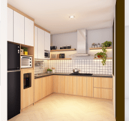 SEMI Japandi kitchen