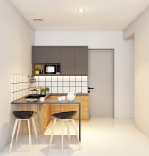 Letter L Mini Kitchen
