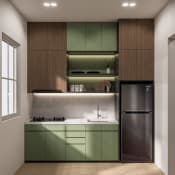 MINIMALIST KITCHEN (GREEN)