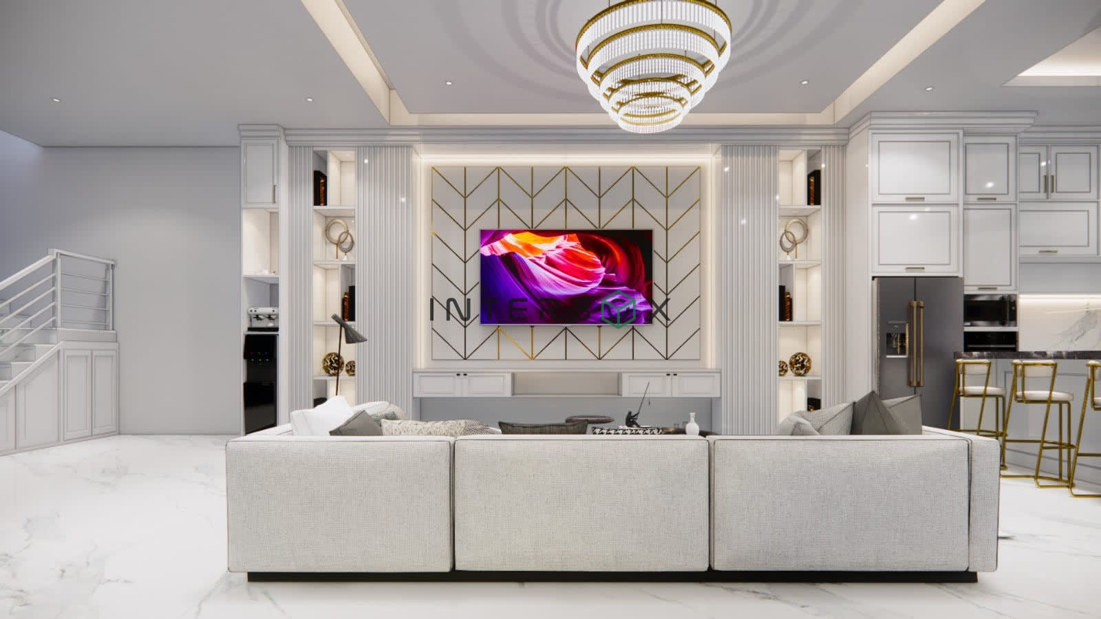 Project Design Interior Ruang Keluarga dan Dapur