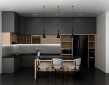 desain kitchenset modern minimalis