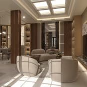 Living Room Interior - Modern Luxury Design