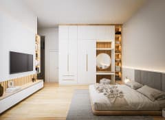 Japandi Master Bedroom