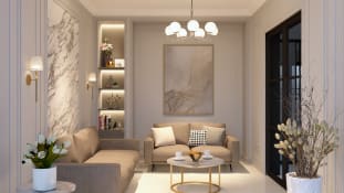 The opulent of Living room & Foyer