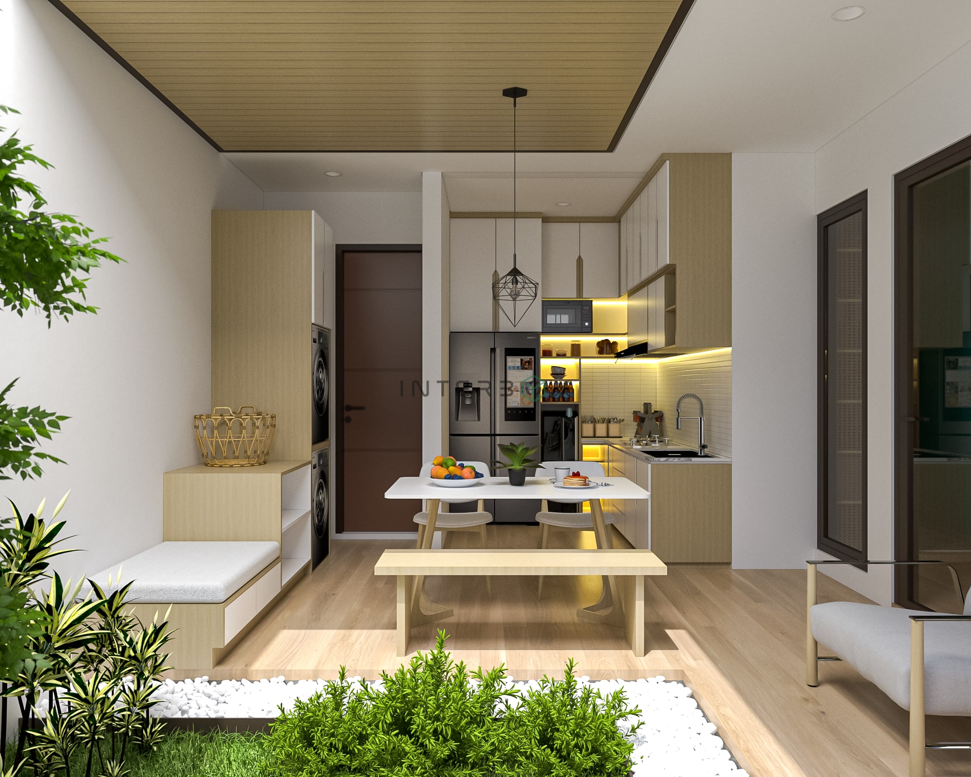 Kitchen & Dining Area