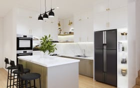 Modern Classic Country Kitchen Set