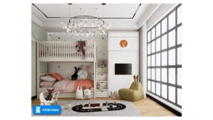 Adaptive -  Modern Kids Bedroom