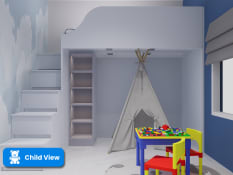 Adaptive : Kids Bedroom