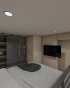 Minimalist Mezzanine Appartement