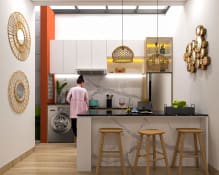 Kitchen Interior - V House