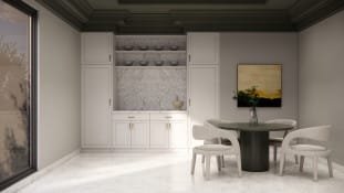 KCA004 - Classic Mini Pantry & Dining Area