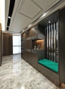 Living Room - Lift Foyer Area