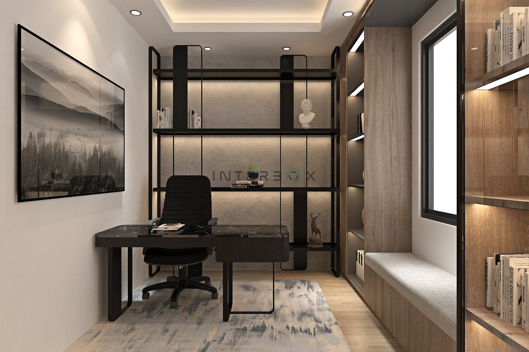 Minimalist simple Home Office