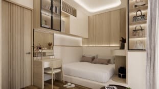 Japandi Minimalist Bedroom
