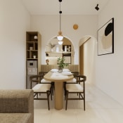 Japandi Kitchen & Dining Area