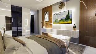 Interior bedroom