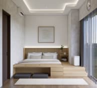 Clean Japandi Bedroom