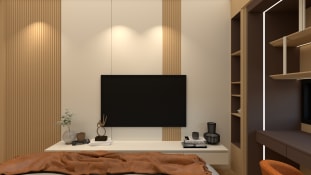 Modern Japandi Bedroom