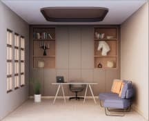 Modern Home Office - Formal Workspace