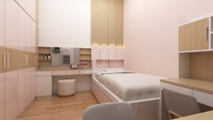 Girl's Bedroom Design