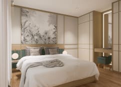 Modern Zen: A Natural Bedroom Design