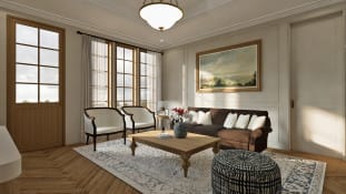 French Farmhouse Living Room