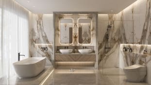 Bathroom Minimalist x Enchanting