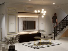 Goldy Classical Living Area