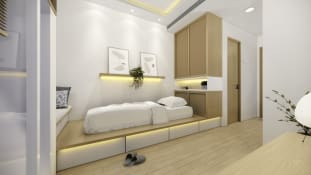 Japandi Studio Apartment