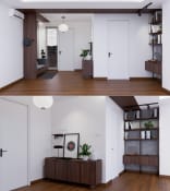 Foyer Mid Century Modern