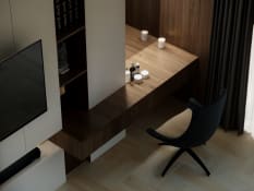 JAPANDI CONTEMPORER BEDROOM