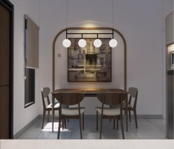 Kitchen with Warm Wood Accents