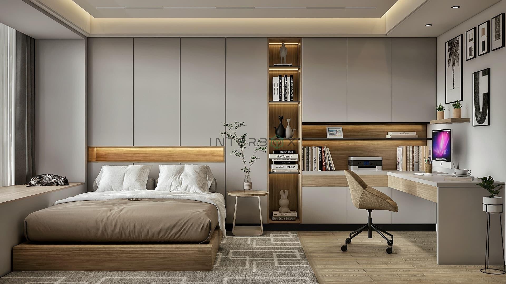 Project Bedroom 01  Japandi Minimalist
