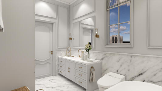 bathroom classic style