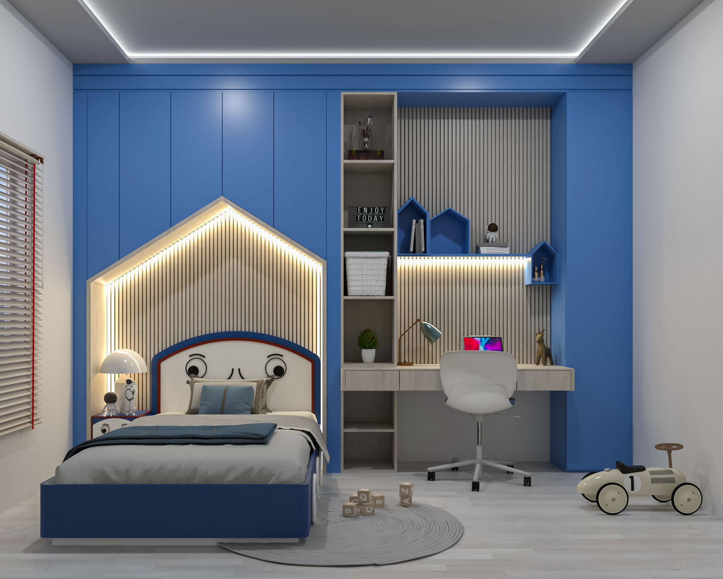 Thomas & Friend Kids Bedroom