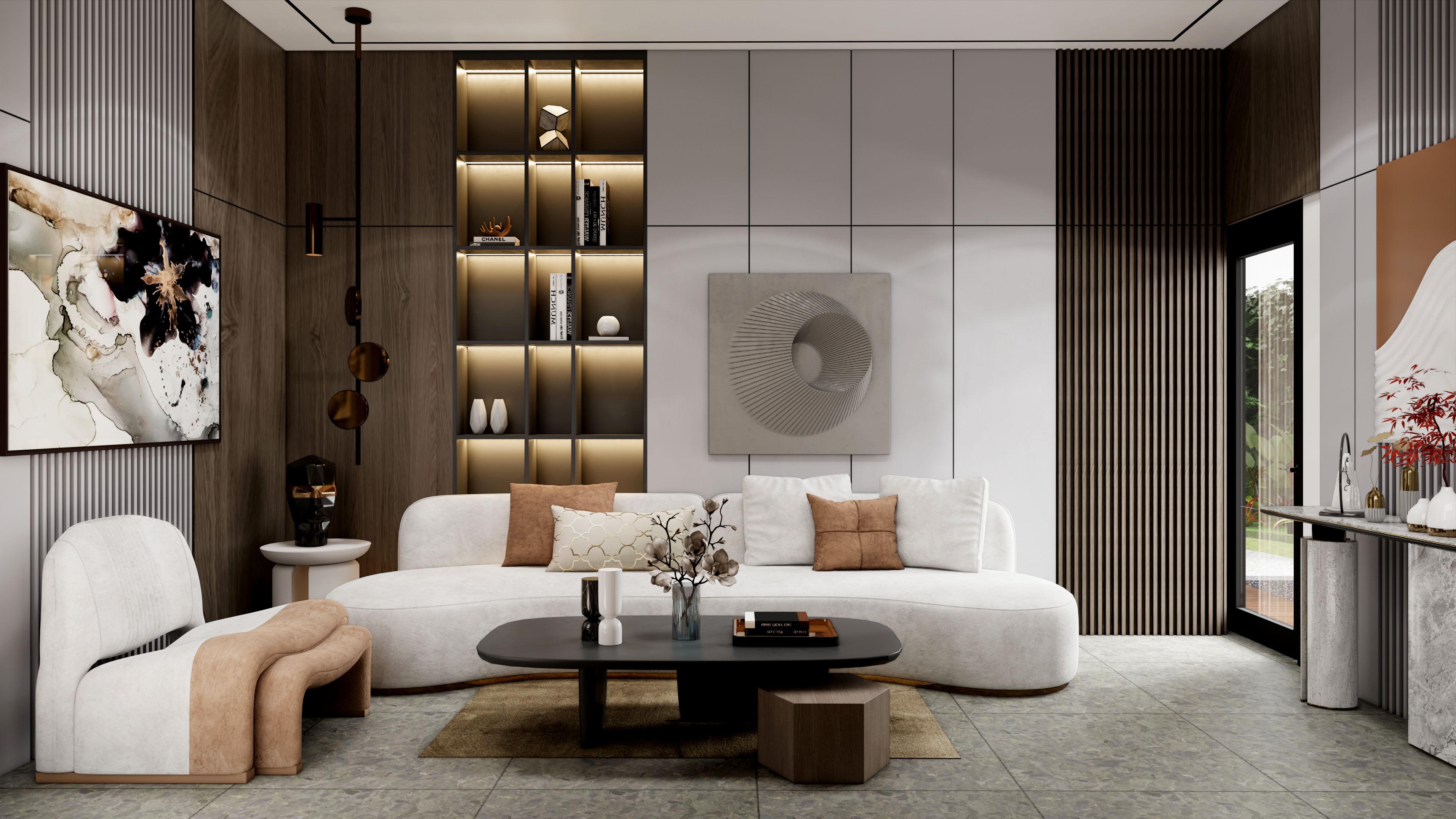 Elegant Modern - Livingroom