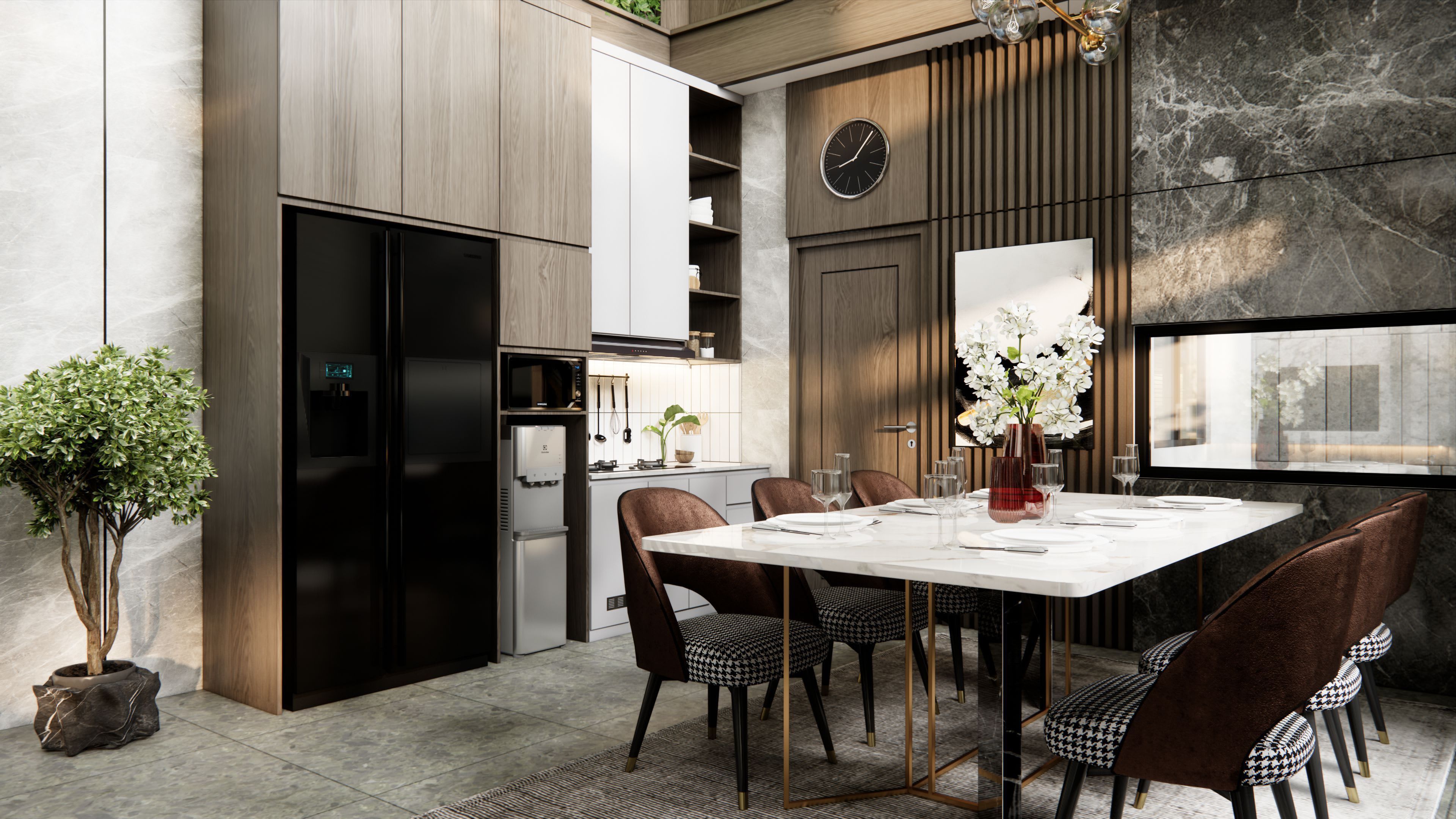 Luxury - Kitchen & Dining Room